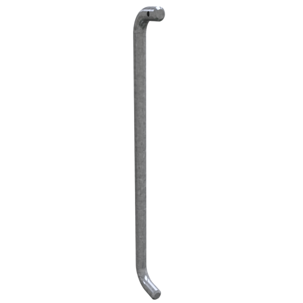 Fastening and connecting parts | for concrete barriers/thresholds | Securing bolts for anchoring construction fences and barrier gates to concrete barriers (3F200) in a captive manner | made of steel, galvanized